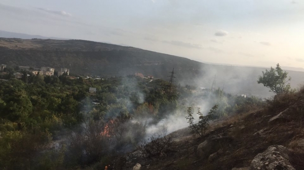 ზაჰესის ტერიტორიაზე გაჩენილი ხანძარი ლიკვიდირებულია 