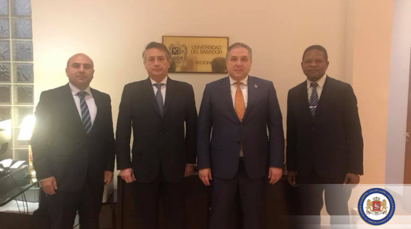 არგენტინაში საქართველოს ელჩმა საქართველოს შესახებ ლექცია წაიკითხა 