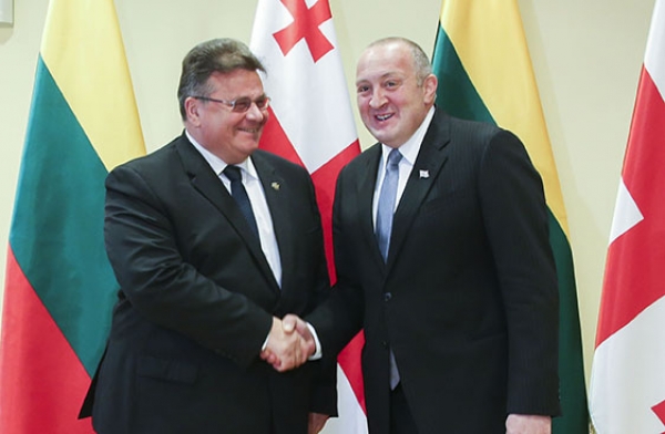 გიორგი მარგველაშვილი ლინას ლინკევიჩიუსს შეხვდა