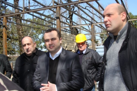 ქუთაისში მართვის ტერიტორიული ორგანოებისთვის ახალი შენობების მშენებლობა გრძელდება 