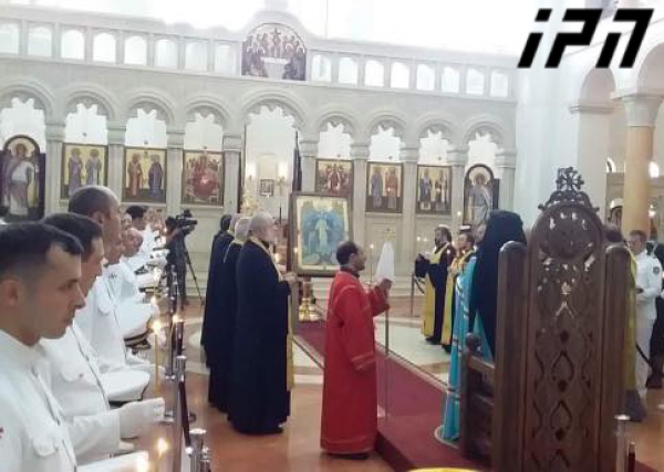 ფოთის საკათედრო ტაძარში იესო ქრისტეს ბრწყინვალე აღდგომის ხატი დააბრძანეს