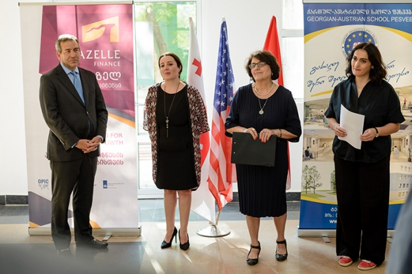 სკოლა „ფესვების“ რეაბილიტაციის დაწყების ოფიციალური ცერემონიალი გაიმართა