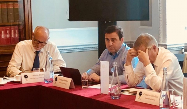 ლევან კობერიძე ევროპაში ნარკოპოლიტიკის რეფორმასთან დაკავშირებით გამართული მრგვალი მაგიდის მუშაობაში იღებს მონაწილეობას