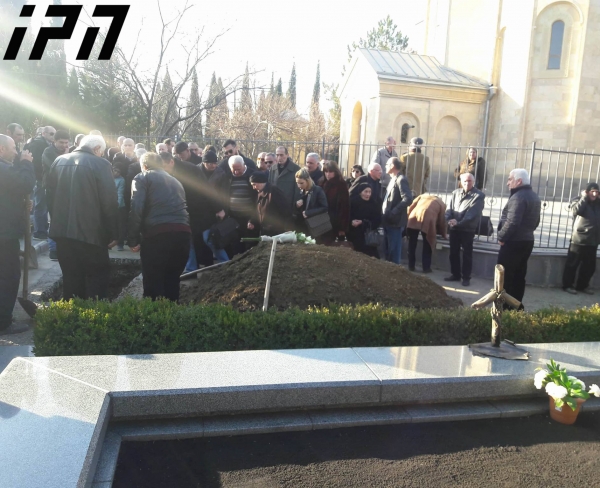  დიმა ჯაიანი ამაღლების ტაძრის ეზოში დაკრძალეს