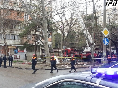 გლდანში აფეთქების ადგილი დავით ნარმანიამ და კახა კალაძემ მოინახულეს