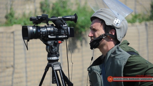 NATOCHANNEL.TV-ის რეპორტიორი საქართველოს შეიარაღებულ ძალებზე სიუჟეტს ამზადებს