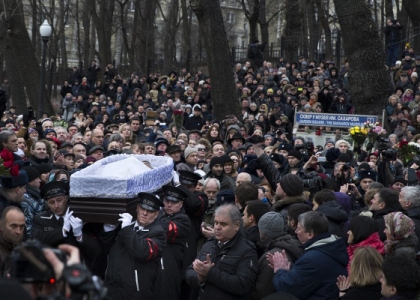 ბორის ნემცოვი ტროეკუროვის სასაფლაოზე დაკრძალეს