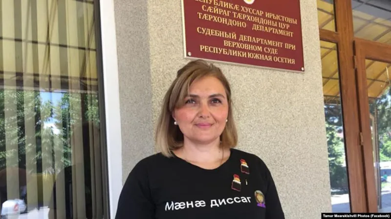 Civil activist Tamar Mearakishvili detained in occupied Tskhinvali has been released