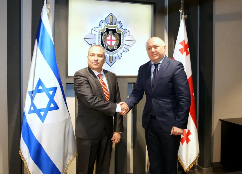 სუს-ის უფროსი ისრაელის სახელმწიფოს ელჩს შეხვდა