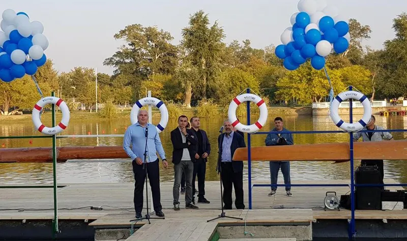 რუსთავში ნიჩბოსნობის სკოლა აშენდება