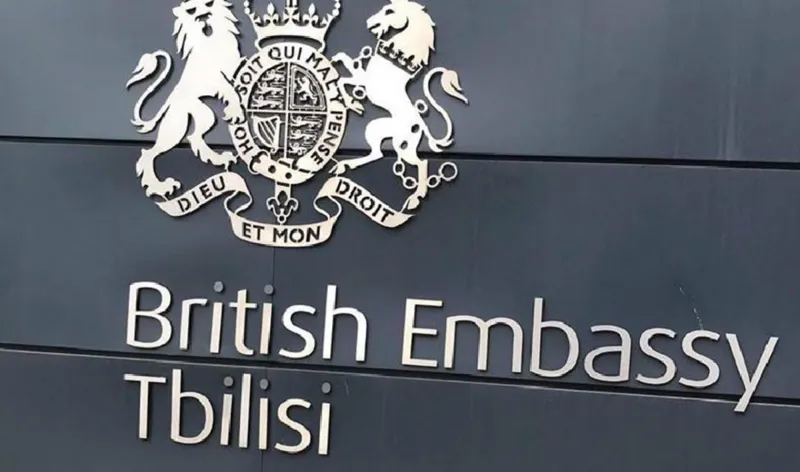 UK Embassy: Zurab Japaridze’s detention is a wholly disproportionate measure, aimed to intimidate and silence political opposition - Georgian Dream must reverse these anti-democratic measures now