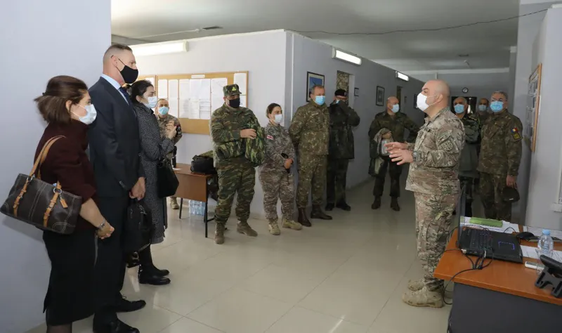 „დიდგორი 2021“-ის საშტაბო კომპონენტის მიმდინარეობას დიპლომატიური კორპუსი გაეცნო