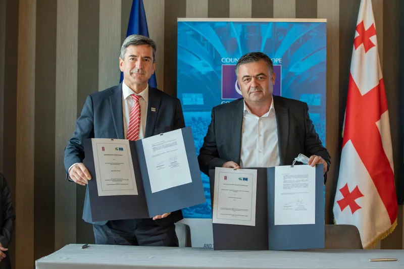 ევროპის საბჭოს კონგრესსა და ბოლნისის მუნიციპალიტეტს შორის ურთიერთთანამშრომლობის მემორანდუმი გაფორმდა