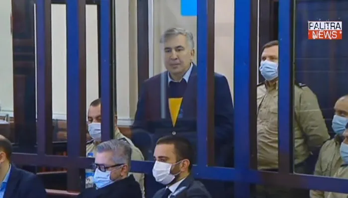 მიხეილ სააკაშვილის სასამართლო პროცესი მიმდინარეობს