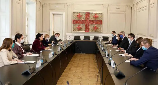 Sven Mikser: We discussed with the President of Georgia how to widen the space for political debate
