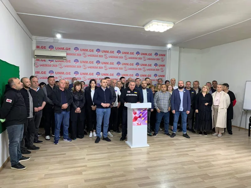 „ნაციონალური მოძრაობა“ მიხეილ სააკაშვილის უცხოეთში სამკურნალოდ გადაყვანას მოითხოვს და აჭარაში საპროტესტო აქციებს აანონსებს