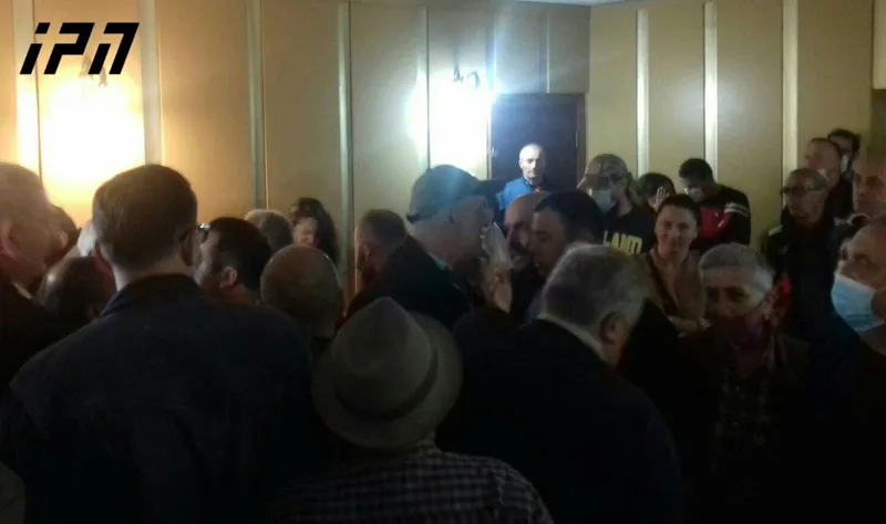 Physical confrontation at the Ozurgeti City Council sitting