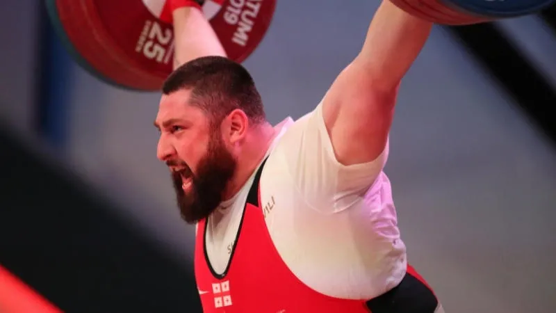 Lasha Talakhadze became a three-time Olympic champion