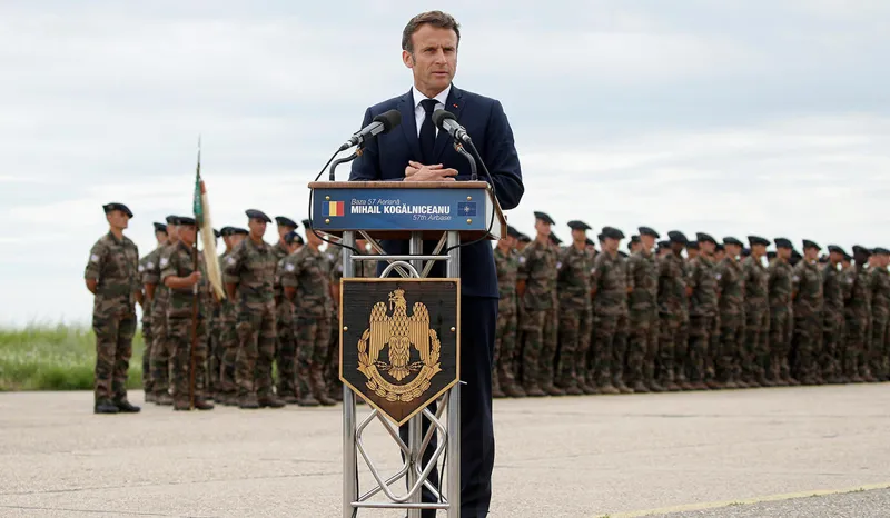 Emmanuel Macron says EU membership cannot be the only answer for the stability of Ukraine, Moldova and Georgia