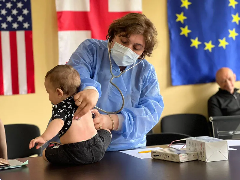 ხონში მცხოვრებ აფხაზეთიდან დევნილებს მრავალპროფილური გამოკვლევები ჩაუტარდათ