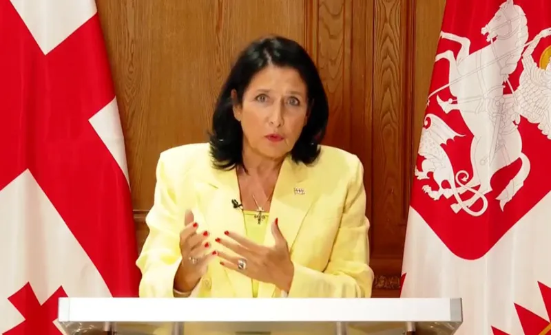 Salome Zurabishvili: I signed the appointment of Davit Bakradze not because someone forced me, or because I was afraid of something, but because wanted to ensure that there is no delay because of me, especially as the UN General Assembly is due to be held in 3 weeks