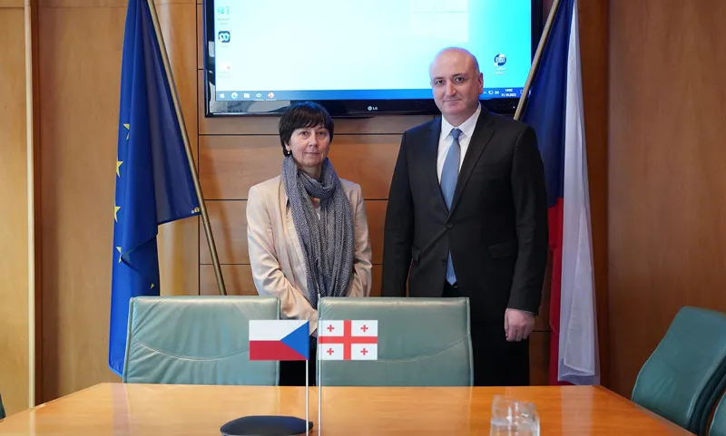 ზურაბ აზარაშვილი ჩეხეთში ოფიციალური ვიზიტით იმყოფება