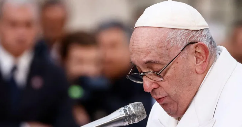 Папа Римский заплакал, говоря о страданиях украинцев | Информационное агентство «Интерпрессньюс»