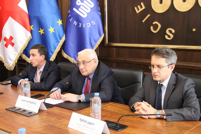 საქართველოს ტექნიკური უნივერსიტეტის რექტორი საქპატენტის თავმჯდომარეს შეხვდა