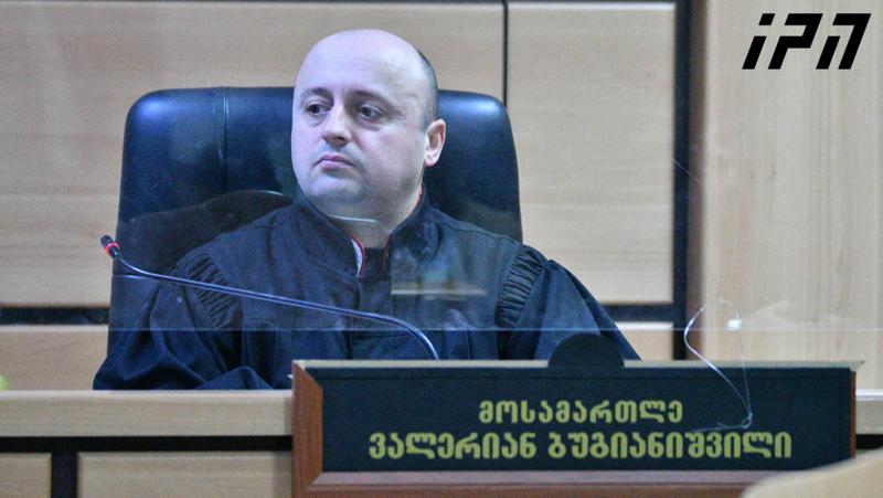 法官对因10月4日事件而被拘  留的Zurab Chavchanidze说：我了解到你已经宣布了全面绝食——请不要伤害你的健康。