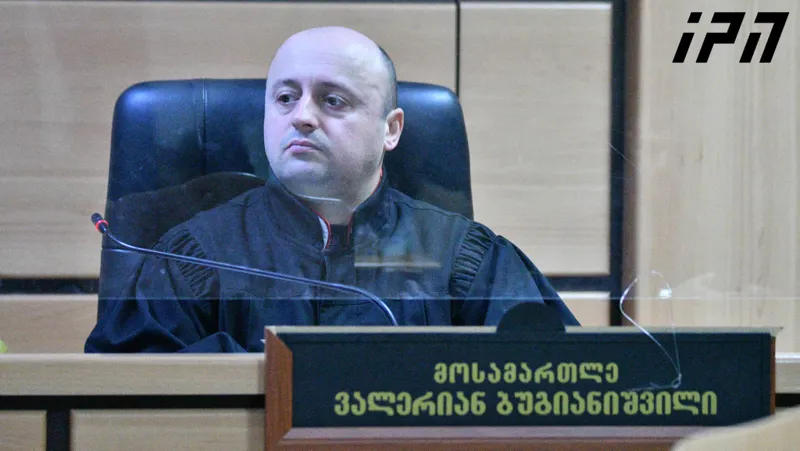 Judge to Zurab Chavchanidze, detained over the October 4 events: I have learned that you have declared a full hunger strike — please do not harm your health
