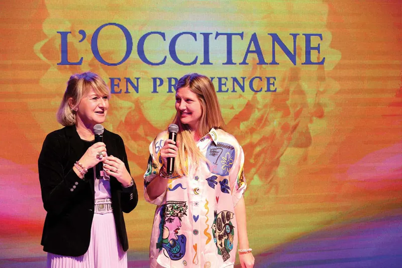 On March 2, the first official reception of the French brand L'Occitane was held in Bioli