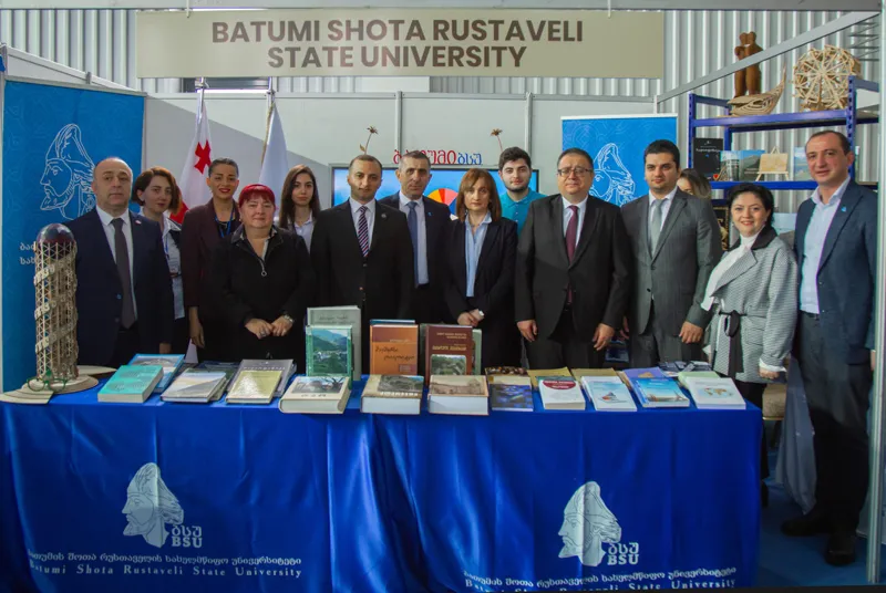 ბათუმის სახელმწიფო უნივერსიტეტი წიგნისა და უმაღლესი განათლების საერთაშორისო გამოფენაში მონაწილეობს
