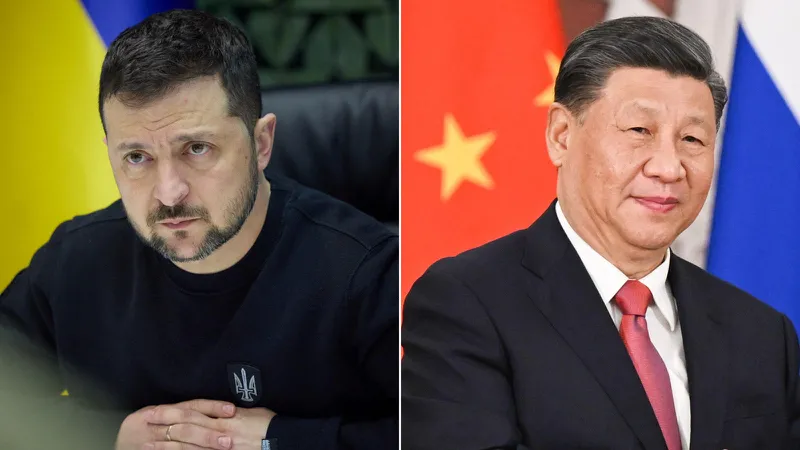 Владимир Зеленский пригласил президента Китая в Украину