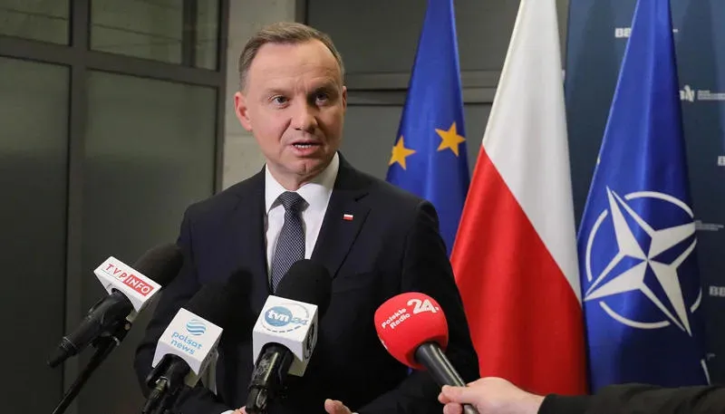 Open the doors to NATO and the EU, says Poland's President Duda