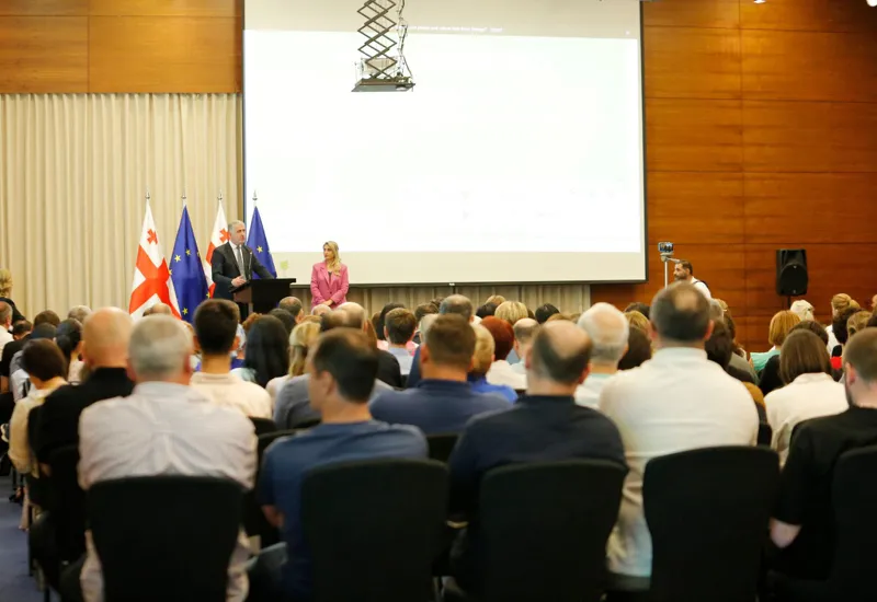 ოთარ შამუგიამ კონკურსის „მწვანე ჯილდო 2023“ გამარჯვებულები დააჯილდოვა