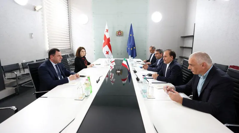 გიორგი ამილახვარმა ირანის ელჩს უმასპინძლა
