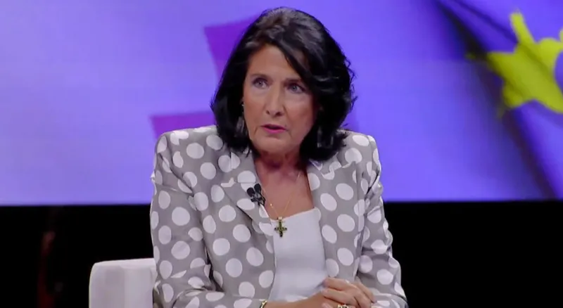 Salome Zurabishvili: We are not asking for a revolution, we are asking for new elections