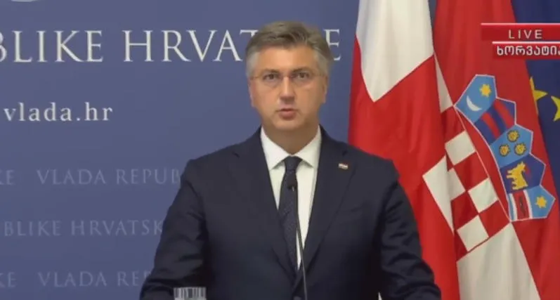 ხორვატიის პრემიერი - ველით, რომ გაიზრდება ქართული კომპანიების ინტერესი ხორვატიაში ექსპორტის მიმართულებით