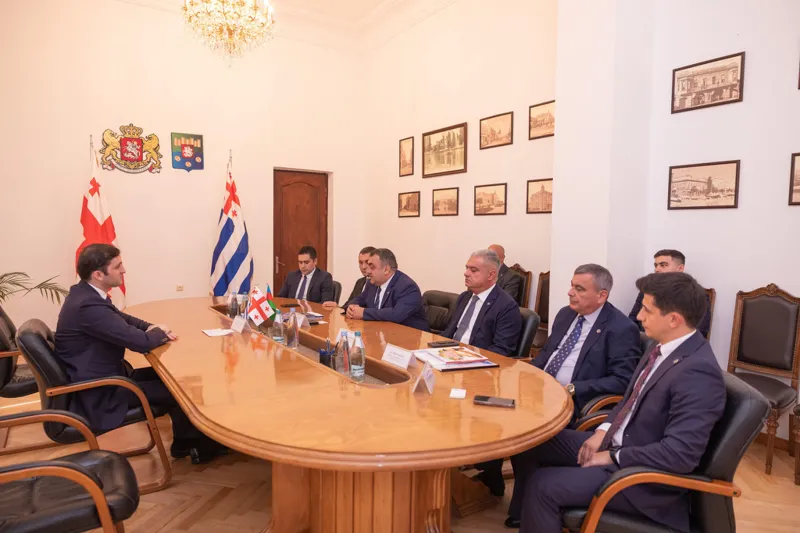 თორნიკე რიჟვაძე კასპიის ენერგეტიკის კლუბის ხელმძღვანელ პირებს შეხვდა
