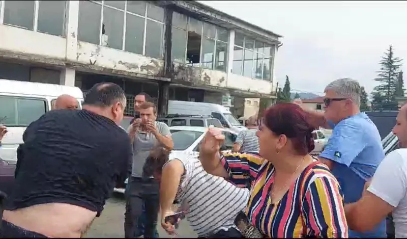 National Movement says their representatives were attacked by Georgian Dream activists in Guria