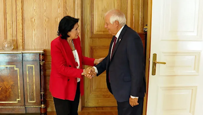 Salome Zurabishvili: Dear Josep Borrell, Georgia greatly appreciates your unwavering support for its European future
