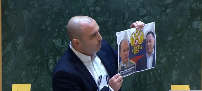 Levan Khabeishvili to Interior Minister: Everyone believed, only Mdinaradze and Kobakhidze did not believe that Partskhaladze was an agent of FSB - your deputy exposed you and said that Russian General Bortnikov was invited to eat khinkali in your restaurant