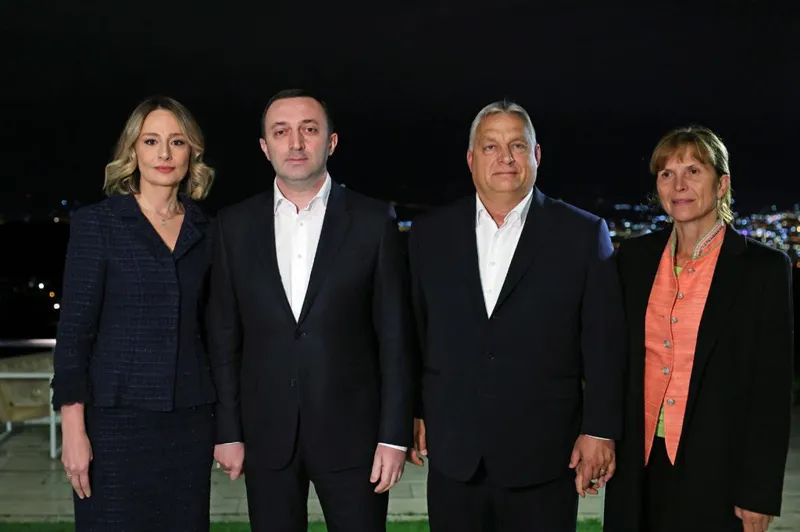 ირაკლი ღარიბაშვილმა ვიქტორ ორბანს სადილზე უმასპინძლა