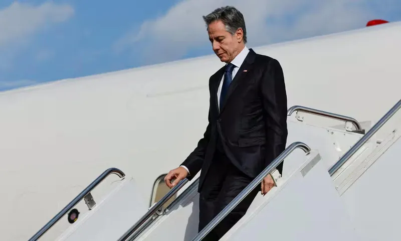 ენტონი ბლინკენი თურქეთში ჩავიდა