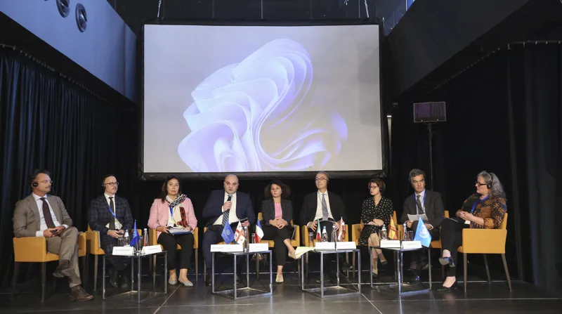 ალექსანდრე დარახველიძე პროექტ - „პრომეთეუსის“ მეორე ფაზის ფარგლებში ორგანიზებული საერთაშორისო კონფერენციის გახსნით ღონისძიებაში მონაწილეობდა