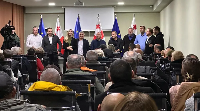 ლევან ხაბეიშვილმა კახეთში პარტიის წარმომადგენლებთან შეხვედრა გამართა