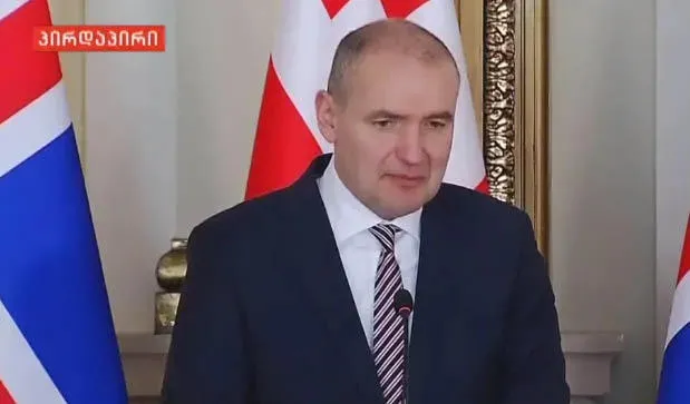 Президент Исландии – Когда я впервые встретился со своими грузинскими друзьями, они сказали мне, что мое имя Гудни Йоханнессон переводится на грузинский как Гудуна Иванишвили – Я буду рад быть известным в Грузии под этим именем