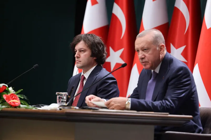 Irakli Kobakhidze condoles with Recep Tayyip Erdoğan over Turkish military plane crash