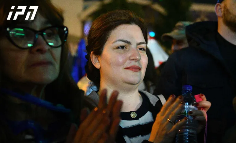 Ana Natsvlishvili: Today's rally, which unites tens of thousands of people, is another loud statement that the Georgian people are separating themselves from the Russian oligarchs and are not going to join Russia