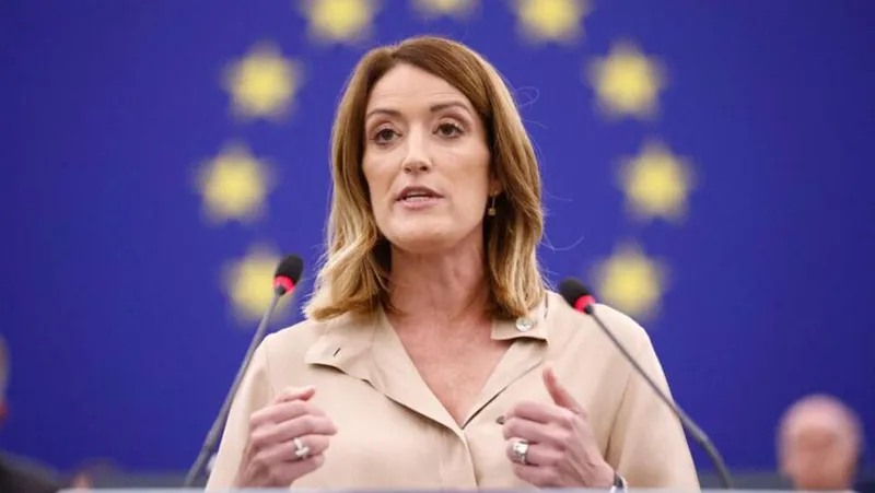 Роберта Метсола избрана главой Европарламента на второй срок